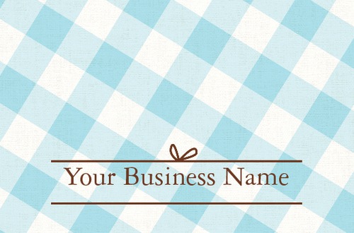Restaurant Business Card  by Jacqueline Hargreaves