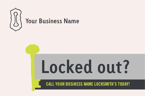 Locksmiths Business Card  by C V