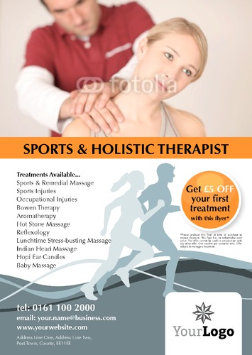 Physiotherapists A4 Flyers by Paul Wongsam