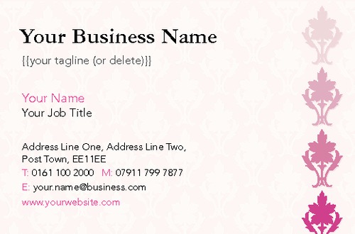 Beauticians Business Card  by Brightstar Creative Ltd