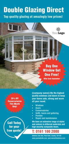 Window Fitters 1/3rd A4 Flyers by Rebecca Doherty