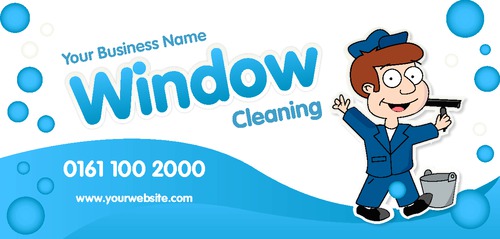 Window Cleaning 1/3rd A4 Flyers by Edward Augusto