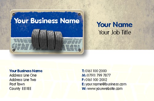 Garage Services Business Card  by Tony Elmore