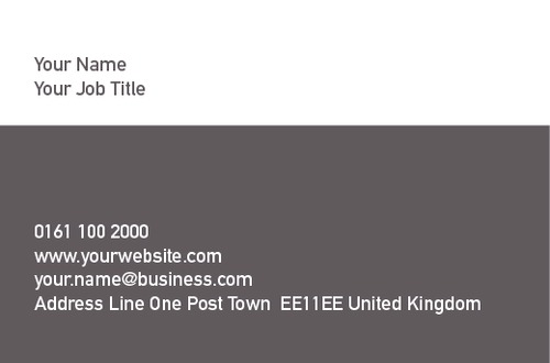 Suit Hire Business Card  by Nickola O'Connor