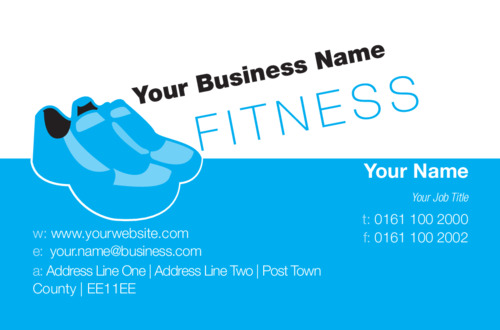 Fitness Business Card  by Dan Laws
