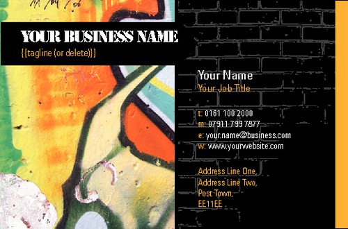 Artists Business Card  by Brightstar Creative Ltd