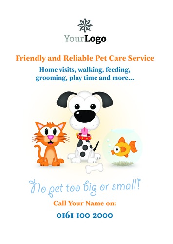 Pet Care A5 Flyers by Christopher Heath
