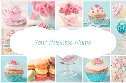 Bakery Business Card Template Baking Business Cards Cupcake - Etsy