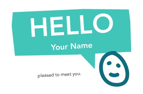 Business Card Hello My Name Is... Collection by Alan Gunning
