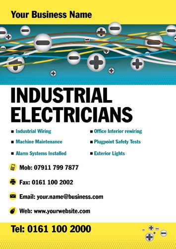 Electrician A4 Posters by Neil Watson