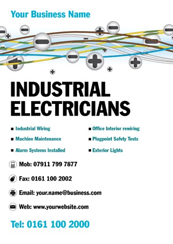 Electrician A4 Posters by Neil Watson