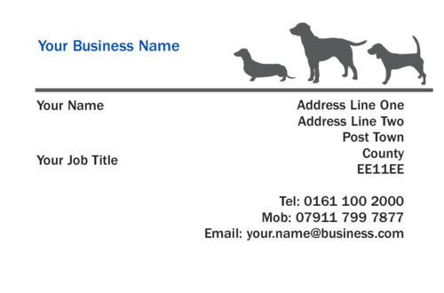 Pets Business Card  by Neil Watson