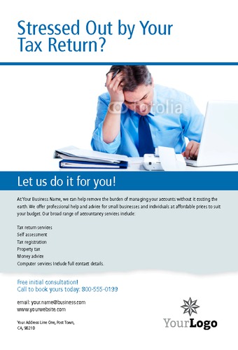 Accountants 4" x 6" Flyers Accountants 4" x 6" Flyers by Paul Wongsam
