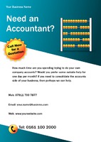 Accountants A5 Flyers by Templatecloud 