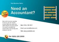 Accountants A5 Flyers by Templatecloud 
