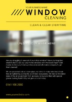 Cleaning A5 Flyers by Templatecloud 