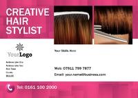 Beauty Salon A5 Flyers by Templatecloud 