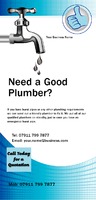Plumber 1/3rd A4 Flyers by Templatecloud 