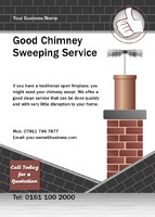 Chimney Sweeps A6 Flyers by Templatecloud 