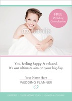 Wedding Planners A6 Flyers by Templatecloud 