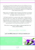 Wedding Planners A5 Leaflets by Templatecloud