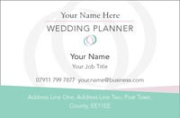 Wedding Planners Business Card  by Templatecloud 