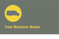 Business Card Mini Van Group Trips Collection by Templatecloud 