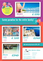 Travel Agents A6 Flyers by Templatecloud 