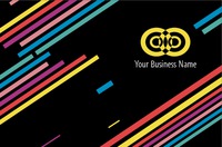 Business Card Club Night Funky Groove Collection by Templatecloud 