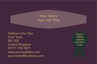 Sport Business Card  by Templatecloud 