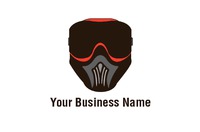 Paintball Business Card  by Templatecloud 