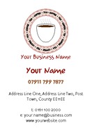 Restaurant Business Card  by Templatecloud 