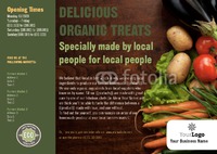 Grocery Store A5 Flyers by Templatecloud 