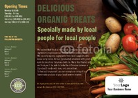 Grocery Store A4 Flyers by Templatecloud 
