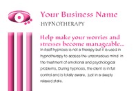 Hypnotherapy Business Card  by Templatecloud 