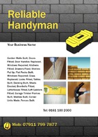 Home Maintenance A6 Leaflets by Templatecloud 