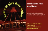 Music Teachers Business Card  by Templatecloud 