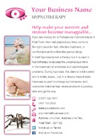 Hypnotherapy A6 Flyers by Templatecloud 