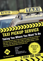 Taxi A5 Flyers by Templatecloud 