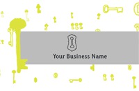 Locksmiths Business Card  by Templatecloud