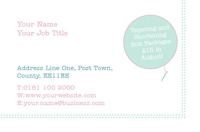 Seamstress Business Card  by Templatecloud 