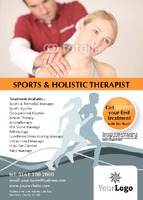 Physiotherapists A6 Leaflets by Templatecloud 