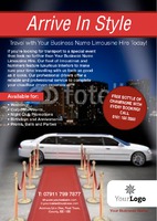 Car Hire A5 Flyers by Templatecloud 