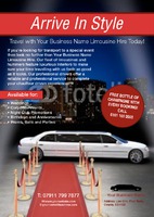Car Hire A5 Flyers by Templatecloud 