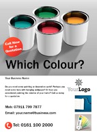 Painters and Decorators A5 Flyers by Templatecloud