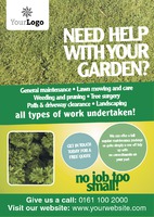 Gardening A5 Flyers by Templatecloud 