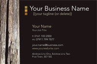 Carpenters Business Card  by Templatecloud 