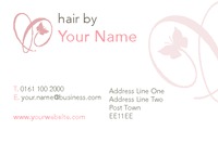 Hair Business Card  by Templatecloud 