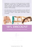 Spa Treatments A6 Flyers by Templatecloud
