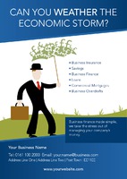 Finance A5 Flyers by Templatecloud 